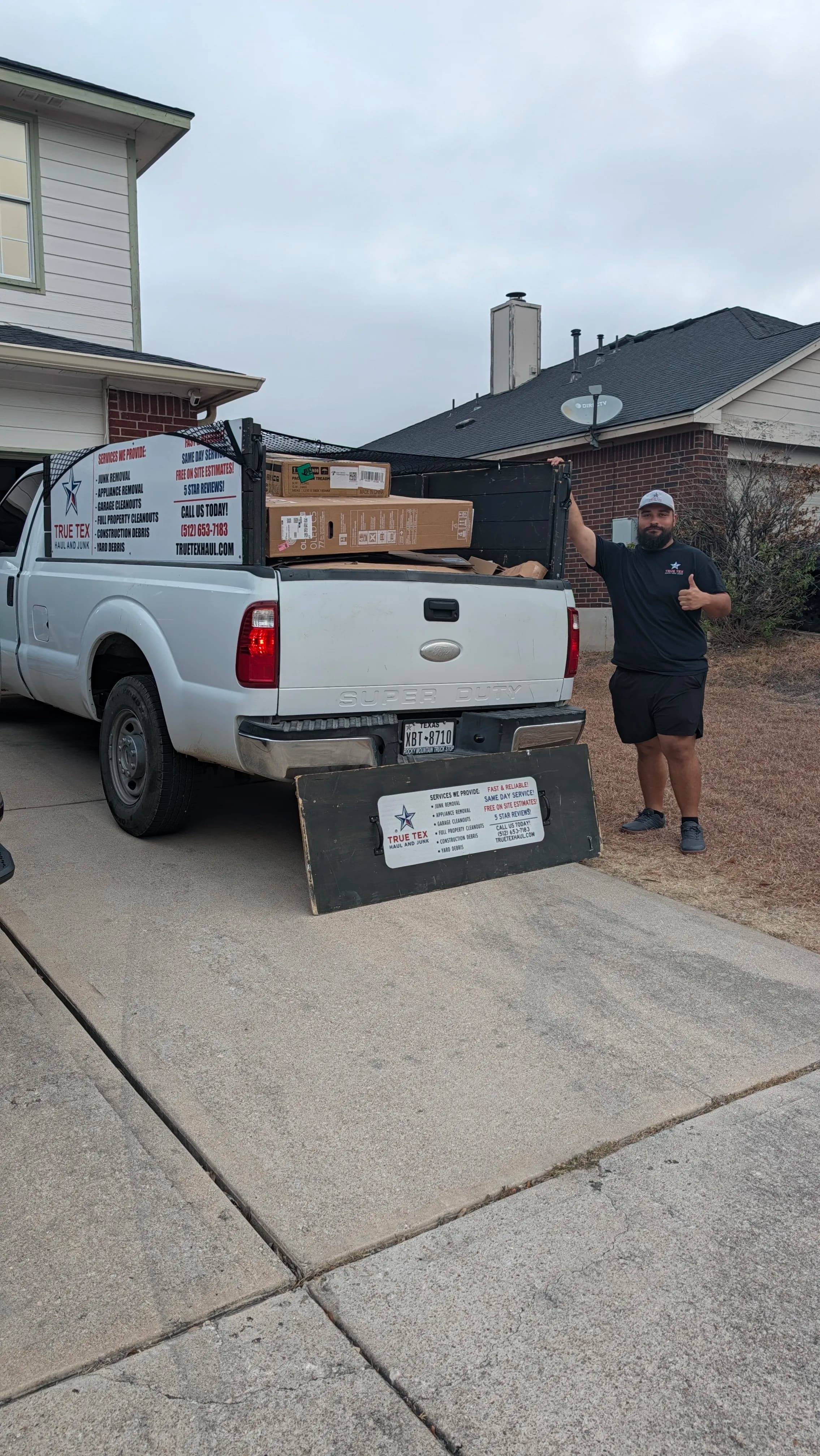 Project Cardboard and Packing Waste Hauled Out in Leander image