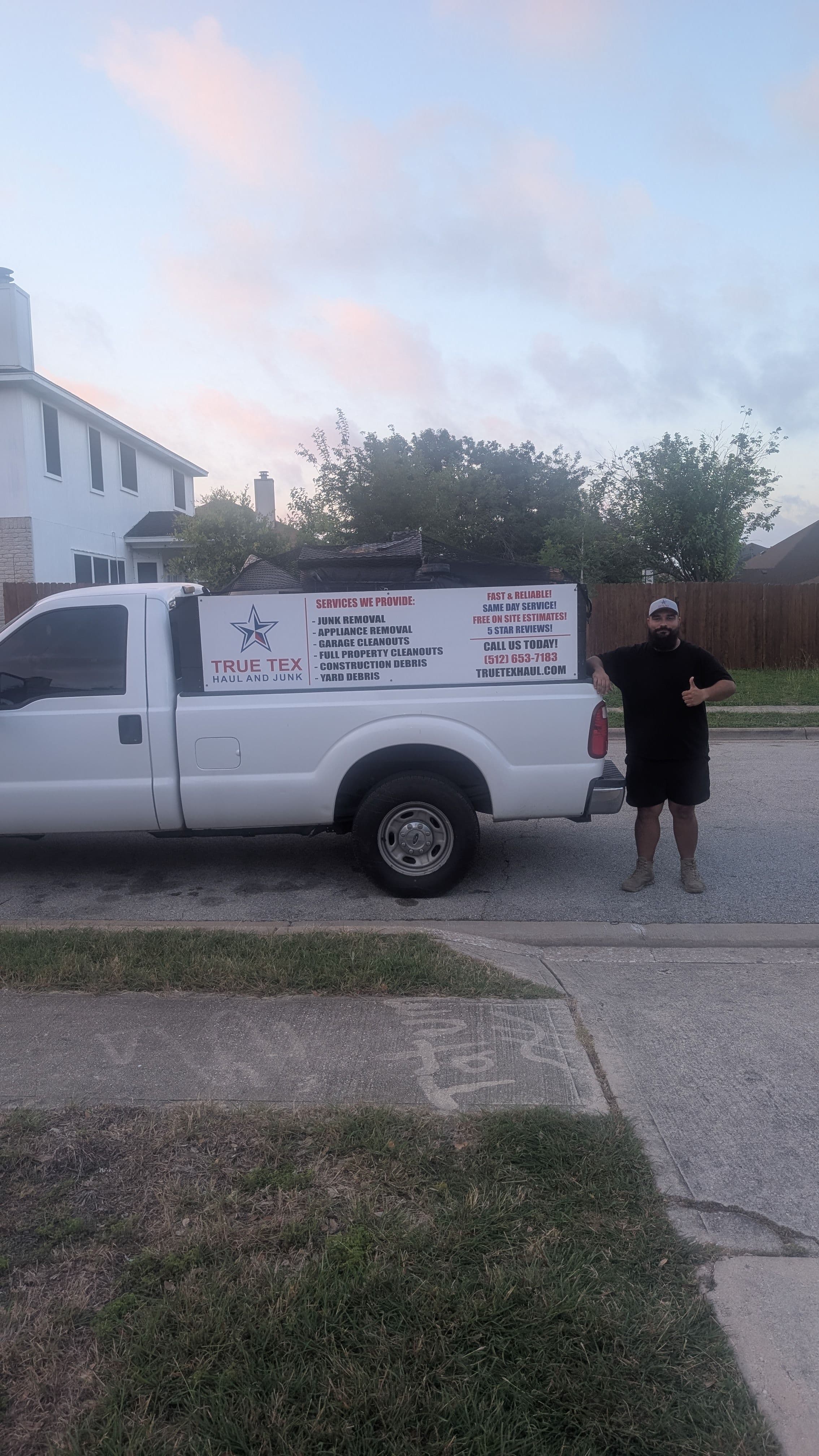 Project Full Garage Cleanout Completed in Round Rock Texas image