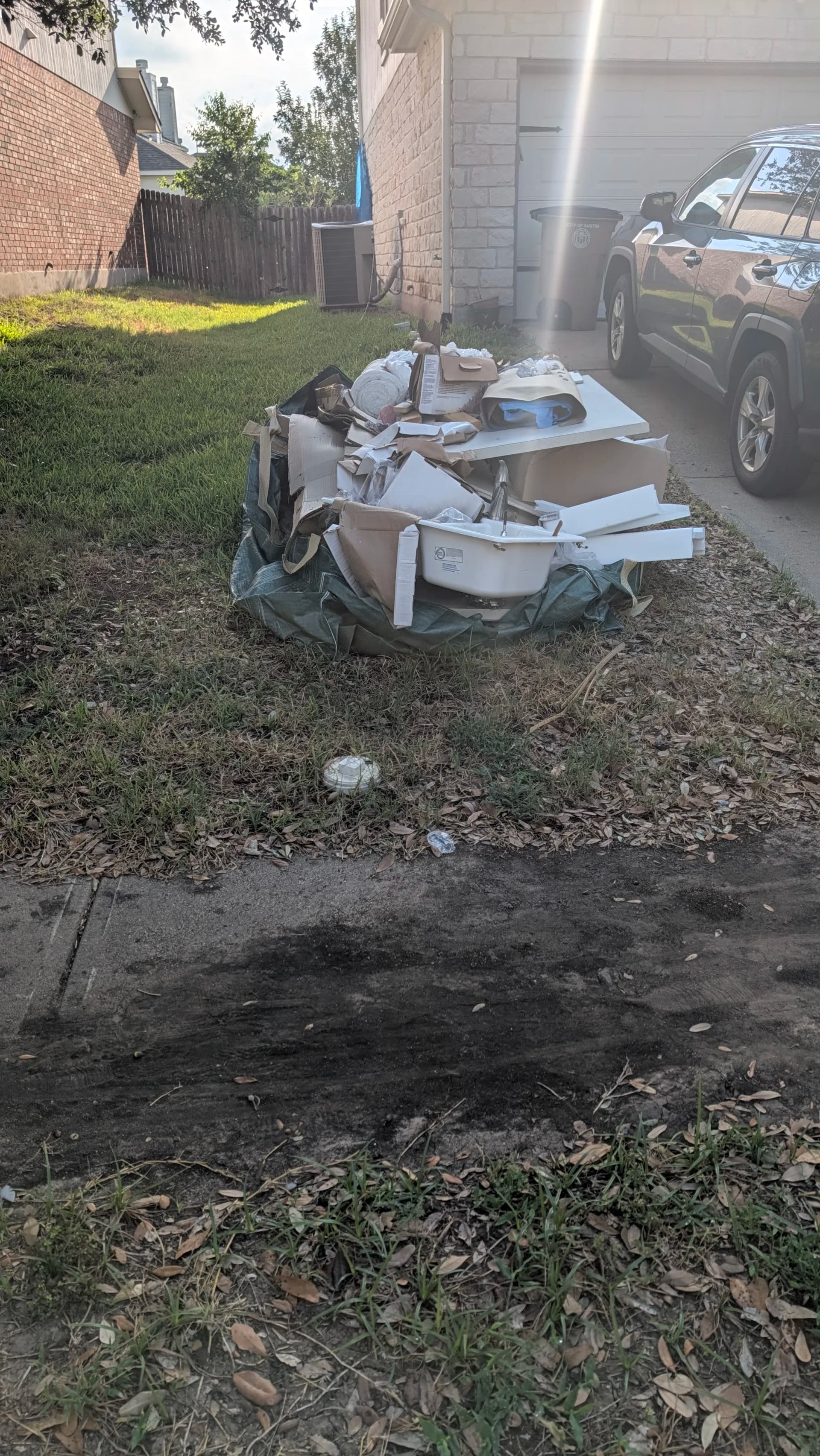 Bathroom Remodel Debris Hauled Out of an Austin Home image