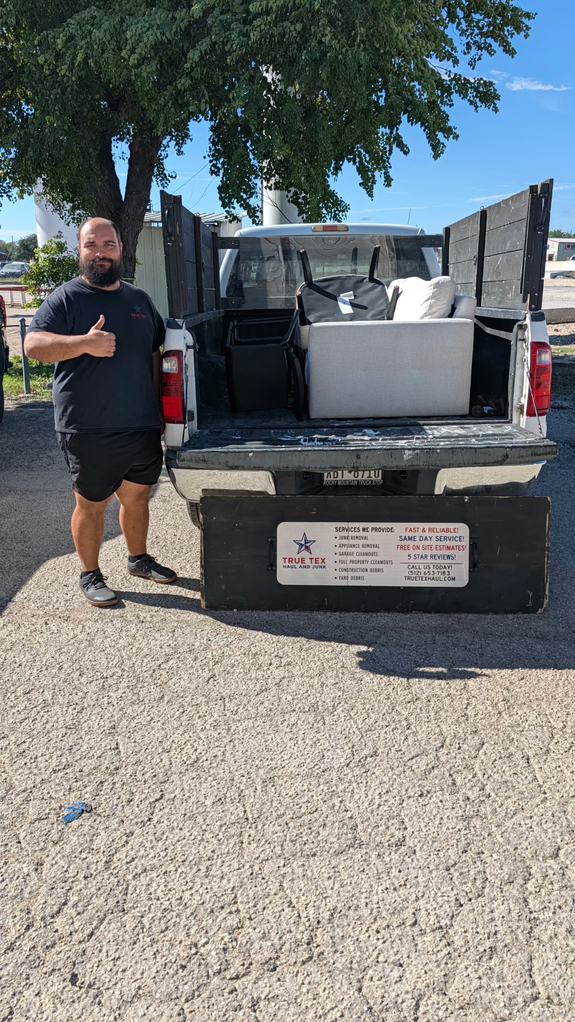 Loaded Up and Headed to Donation Drop-Off image
